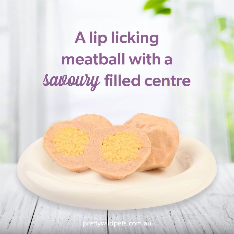Stuffed Meatballs With Turkey & Cheese – 3 Pack