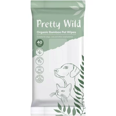 Organic Pet Wipes 40pk