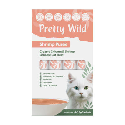 Creamy Chicken & Shrimp Puree - 4 Pack